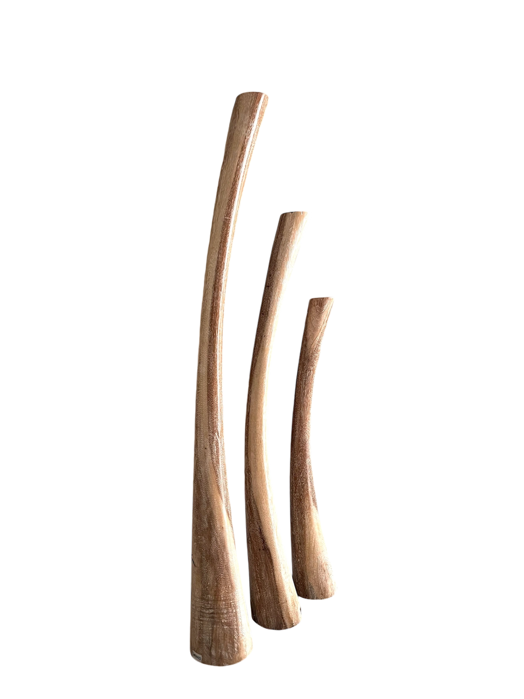 Suar Wood Candle Holder
